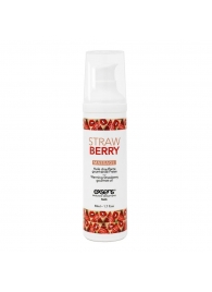 Разогревающее массажное масло  с ароматом клубники Gourmet Strawberry - 50 мл. - Exsens - купить с доставкой в Тольятти