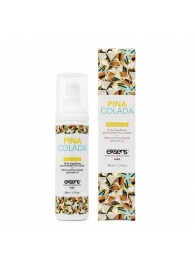 Разогревающее массажное масло с ароматом пина колада Gourmet Pina Colada - 50 мл. - Exsens - купить с доставкой в Тольятти