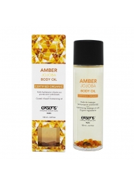 Органическое массажное масло AMBER JOJOBA - 100 мл. - Exsens - купить с доставкой в Тольятти