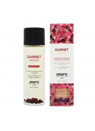Органическое массажное масло GARNET ARGAN - 100 мл. - Exsens - купить с доставкой в Тольятти