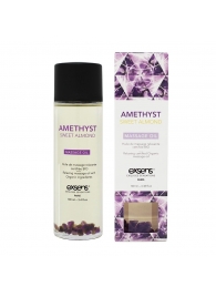 Органическое массажное масло AMETHYST SWEET ALMOND - 100 мл. - Exsens - купить с доставкой в Тольятти