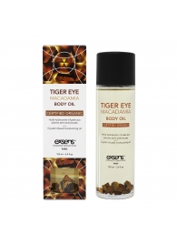 Органическое массажное масло TIGER EYE MACADAMIA - 100 мл. - Exsens - купить с доставкой в Тольятти