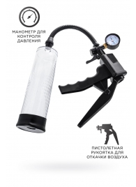 Прозрачная механическая помпа для пениса Viggo - Sexus - в Тольятти купить с доставкой