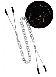 Регулируемые зажимы для сосков Sweet Caress Nipple Chain - Sweet Caress - купить с доставкой в Тольятти