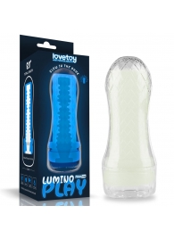 Светящийся в темноте мастурбатор Lumino Play Masturbator Ribbed - Lovetoy - в Тольятти купить с доставкой