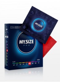 Презервативы MY.SIZE размер 60 - 3 шт. - My.Size - купить с доставкой в Тольятти