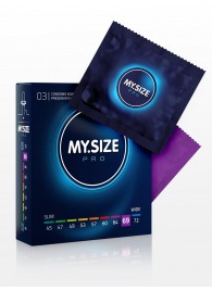 Презервативы MY.SIZE размер 69 - 3 шт. - My.Size - купить с доставкой в Тольятти