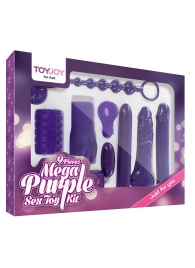 Эротический набор Toy Joy Mega Purple - Toy Joy - купить с доставкой в Тольятти