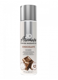 Массажное масло JO Aromatix Massage Oil Chocolate с ароматом шоколада - 120 мл. - System JO - купить с доставкой в Тольятти