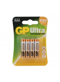 Батарейки алкалиновые GP Ultra Alkaline 24А AАA/LR03 - 4 шт. - Элементы питания - купить с доставкой в Тольятти