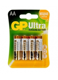 Батарейки алкалиновые GP Ultra Alkaline AA/LR6 - 4 шт. - Элементы питания - купить с доставкой в Тольятти