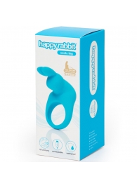 Голубое эрекционное виброкольцо Happy Rabbit Rechargeable Rabbit Cock Ring - Happy Rabbit - в Тольятти купить с доставкой