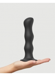 Черная насадка Strap-On-Me Dildo Geisha Balls size XL - Strap-on-me - купить с доставкой в Тольятти