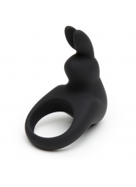 Черное эрекционное виброкольцо Happy Rabbit Rechargeable Rabbit Cock Ring - Happy Rabbit - в Тольятти купить с доставкой