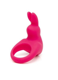 Розовое эрекционное виброкольцо Happy Rabbit Rechargeable Rabbit Cock Ring - Happy Rabbit - в Тольятти купить с доставкой