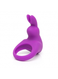 Фиолетовое эрекционное виброкольцо Happy Rabbit Rechargeable Rabbit Cock Ring - Happy Rabbit - в Тольятти купить с доставкой