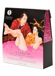 Соль для ванны Lovebath Dragon Fruit, превращающая воду в гель - 650 гр. - Shunga - купить с доставкой в Тольятти