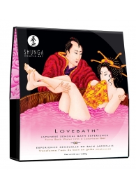 Соль для ванны Lovebath Dragon Fruit, превращающая воду в гель - 650 гр. - Shunga - купить с доставкой в Тольятти