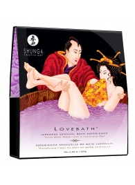 Соль для ванны Lovebath Sensual lotus, превращающая воду в гель - 650 гр. - Shunga - купить с доставкой в Тольятти