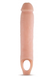 Телесная насадка на пенис 11.5 Inch Cock Sheath Penis Extender - 29,2 см. - Blush Novelties - в Тольятти купить с доставкой