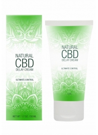 Крем-пролонгатор Natural CBD Delay Cream - 50 мл. - Shots Media BV - купить с доставкой в Тольятти