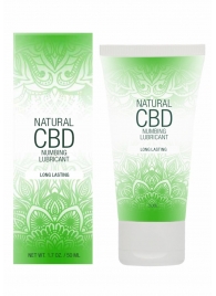 Лубрикант с пролонгирующим эффектом Natural CBD Numbing Lubricant - 50 мл. - Shots Media BV - купить с доставкой в Тольятти