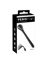 Черный гибкий уретральный стимулятор с вибрацией Vibrating Bendable Dilator - 13,5 см. - Orion - купить с доставкой в Тольятти