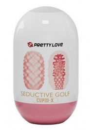 Розовый мастурбатор-яйцо Seductive Golf - Baile - в Тольятти купить с доставкой
