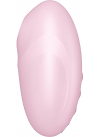 Розовый вакуум-волновой стимулятор с вибрацией Vulva Lover 3 - Satisfyer