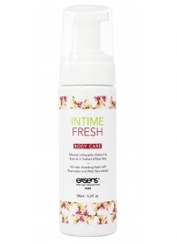 Органическая интимная очищающая пенка Intime Fresh - 150 мл. - Exsens - купить с доставкой в Тольятти