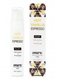 Возбуждающий гель Hot Vanilla Espresso Arousal Gel - 15 мл. - Exsens - купить с доставкой в Тольятти
