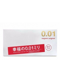 Ультратонкие презервативы Sagami Original 0.01 - 20 шт. - Sagami - купить с доставкой в Тольятти