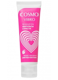 Возбуждающий гель на водно-силиконовой основе Cosmo Vibro с ароматом земляники - 50 гр. - Биоритм - купить с доставкой в Тольятти