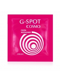 Стимулирующий интимный крем для женщин Cosmo G-spot - 2 гр. - Биоритм - купить с доставкой в Тольятти