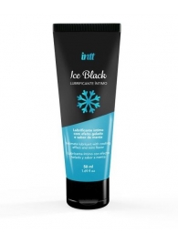 Лубрикант на водной основе Ice Black с ледяным эффектом - 50 мл. - INTT - купить с доставкой в Тольятти