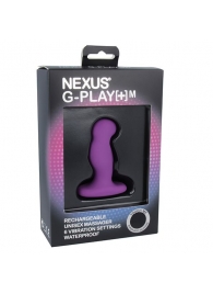 Фиолетовая вибровтулка Nexus G-Play+ M - Nexus Range - в Тольятти купить с доставкой
