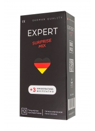 Презервативы EXPERT Surprise Mix - 12 шт.(+3 в подарок) - Expert - купить с доставкой в Тольятти