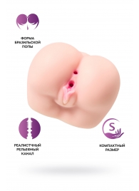Реалистичный мастурбатор Paula с 2 любовными тоннелями - ToyFa - в Тольятти купить с доставкой