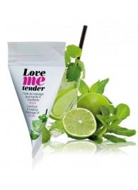 Съедобное согревающее массажное масло Love Me Tender Mojito с ароматом мохито - 10 мл. - Love to Love - купить с доставкой в Тольятти