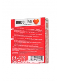 Презервативы Masculan Sensitive plus - 3 шт. - Masculan - купить с доставкой в Тольятти