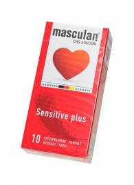 Презервативы Masculan Sensitive plus - 10 шт. - Masculan - купить с доставкой в Тольятти