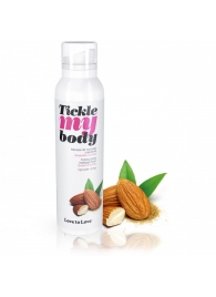 Массажная хрустящая пенка Tickle My Body Sweet Almonds с ароматом миндаля - 150 мл. - Love to Love - купить с доставкой в Тольятти