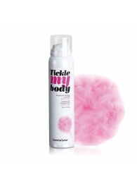 Массажная хрустящая пенка Tickle My Body Cotton Candy с ароматом сладкой ваты - 150 мл. - Love to Love - купить с доставкой в Тольятти