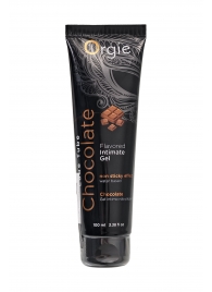 Интимный гель на водной основе Lube Tube Chocolate с шоколадным вкусом - 100 мл. - ORGIE - купить с доставкой в Тольятти