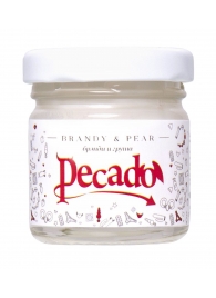 Массажная свеча Brandy   Pear - 35 мл. - Pecado - купить с доставкой в Тольятти