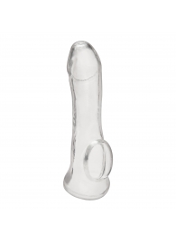 Прозрачная насадка на пенис Transparent Penis Enhancing Sleeve Extension - 15,9 см. - BlueLine - в Тольятти купить с доставкой