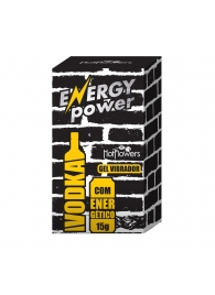 Стимулирующий гель для двоих Energy Power с эффектом вибрации - 15 гр. - HotFlowers - купить с доставкой в Тольятти