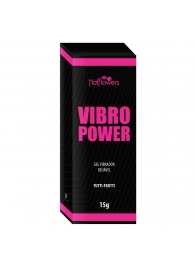 Жидкий вибратор Vibro Power со вкусом тутти-фрутти - 15 гр. - HotFlowers - купить с доставкой в Тольятти