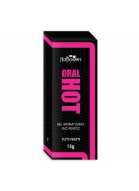 Гель для оральных ласк Oral Hot с согревающим эффектом - 15 гр. - HotFlowers - купить с доставкой в Тольятти