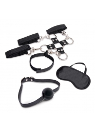 Набор для фиксации из 7 предметов Hogtie   Ball Gag Kit - Lux Fetish - купить с доставкой в Тольятти